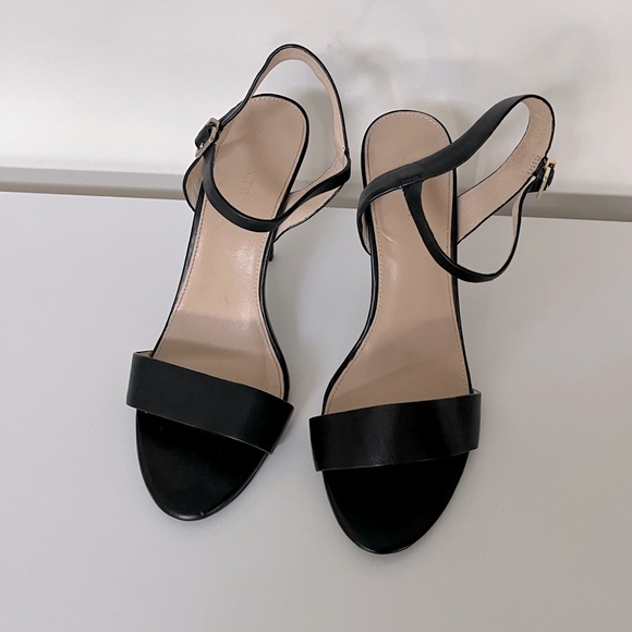 Jo Mercer Black Heels - Size 39 - Picture 2 of 14